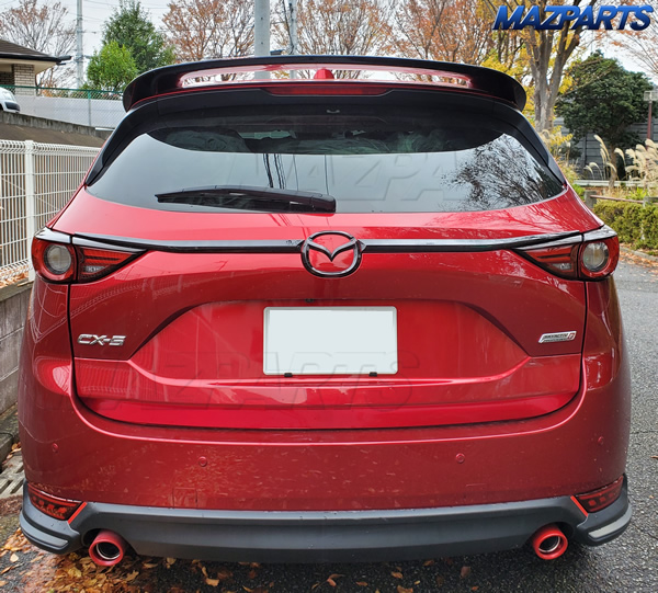 Mazparts マツダ車専門 輸入 オリジナルパーツ販売 取寄 納期4週間 Kf型cx 5 用スタンダード リアスポイラー ピアノブラック レッド Mazparts マツダ車専門 輸入 オリジナルパーツ販売 取寄 納期4週間 Kf型cx 5 用スタンダード リアスポイラー ピアノブラック レッド