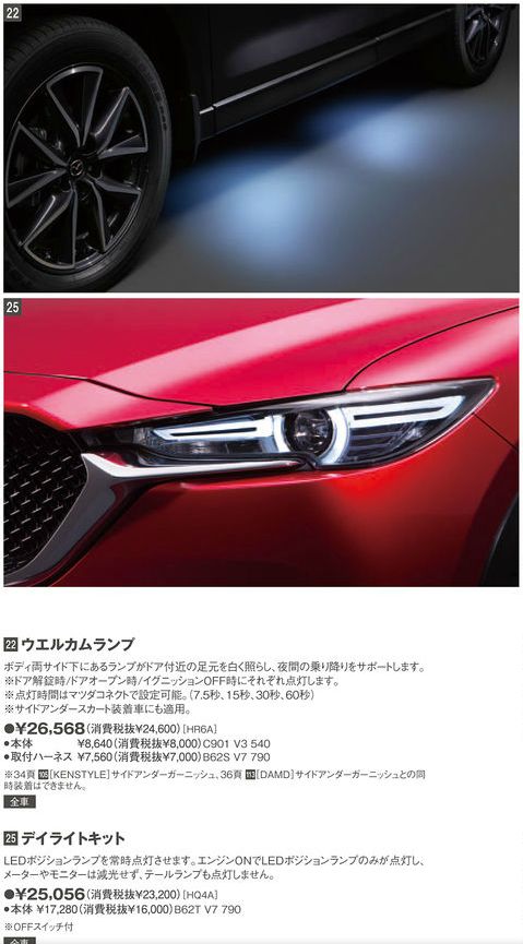 新型cx 5 ショップオプションカタログを見る マツスピブランドはナシ マツダ車専門 輸入 オリジナルパーツ販売 Mazparts Official Blog