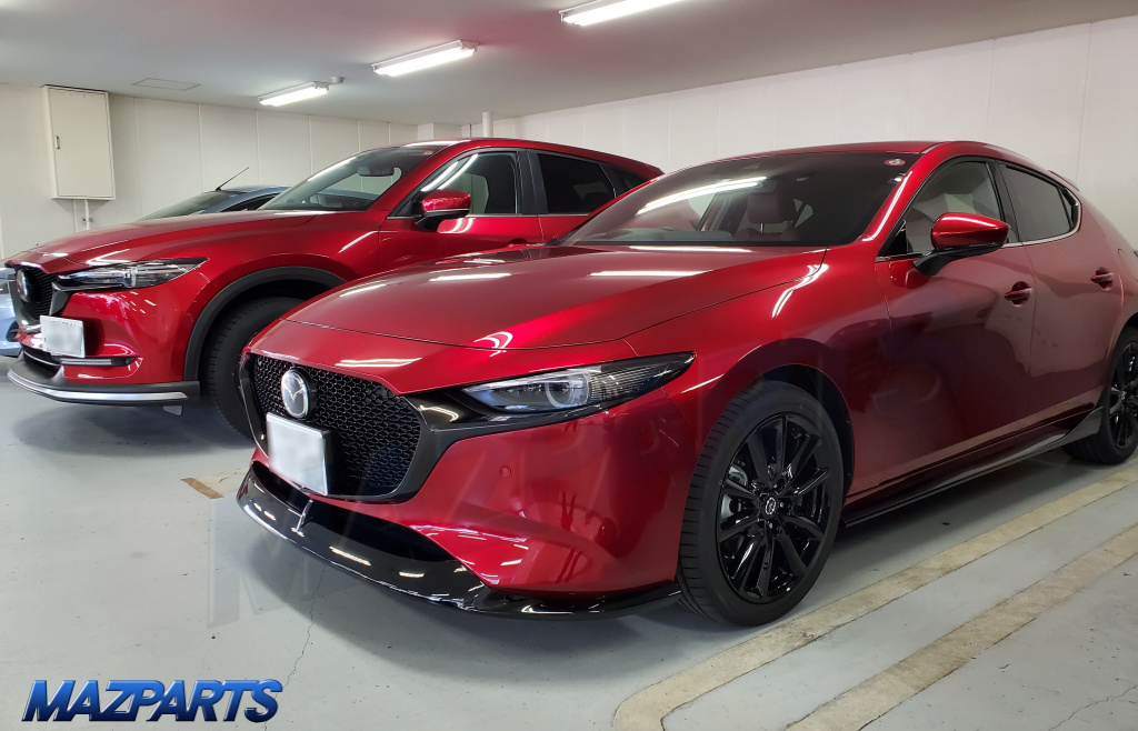 新しいデモカーがやってきた Mazda3のskyactiv Xですよ マツダ車専門 輸入 オリジナルパーツ販売 Mazparts Official Blog